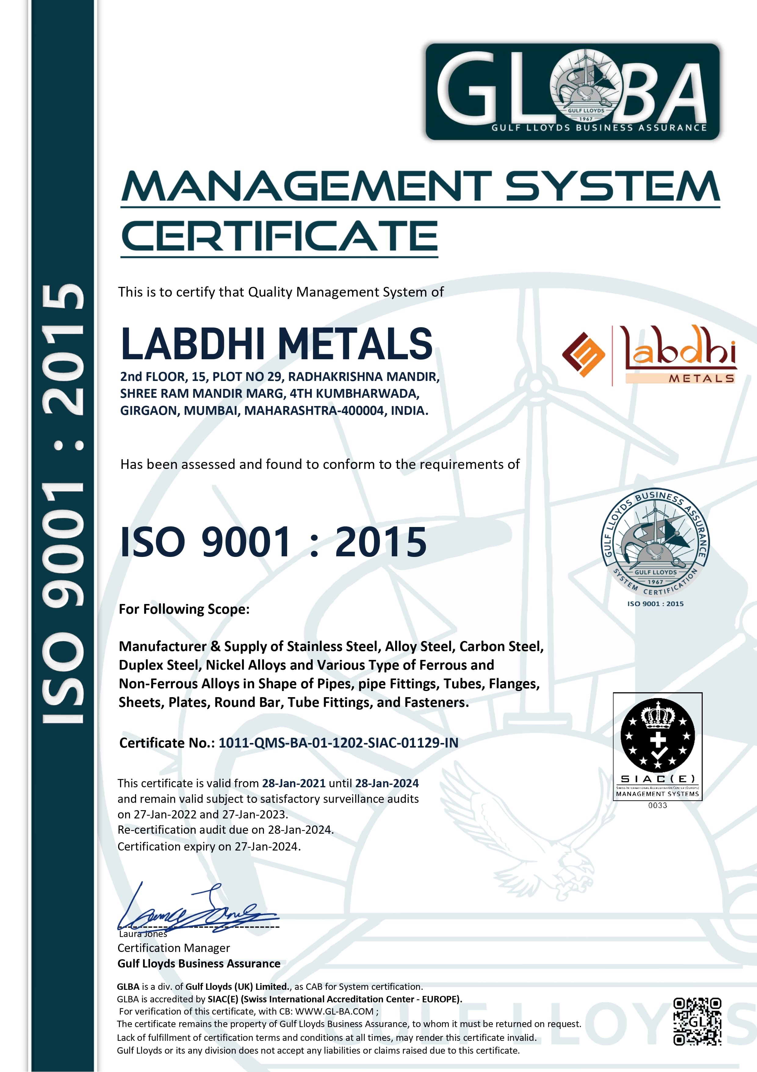 Final-ISO-9001-2015-Labdhi-metals-India